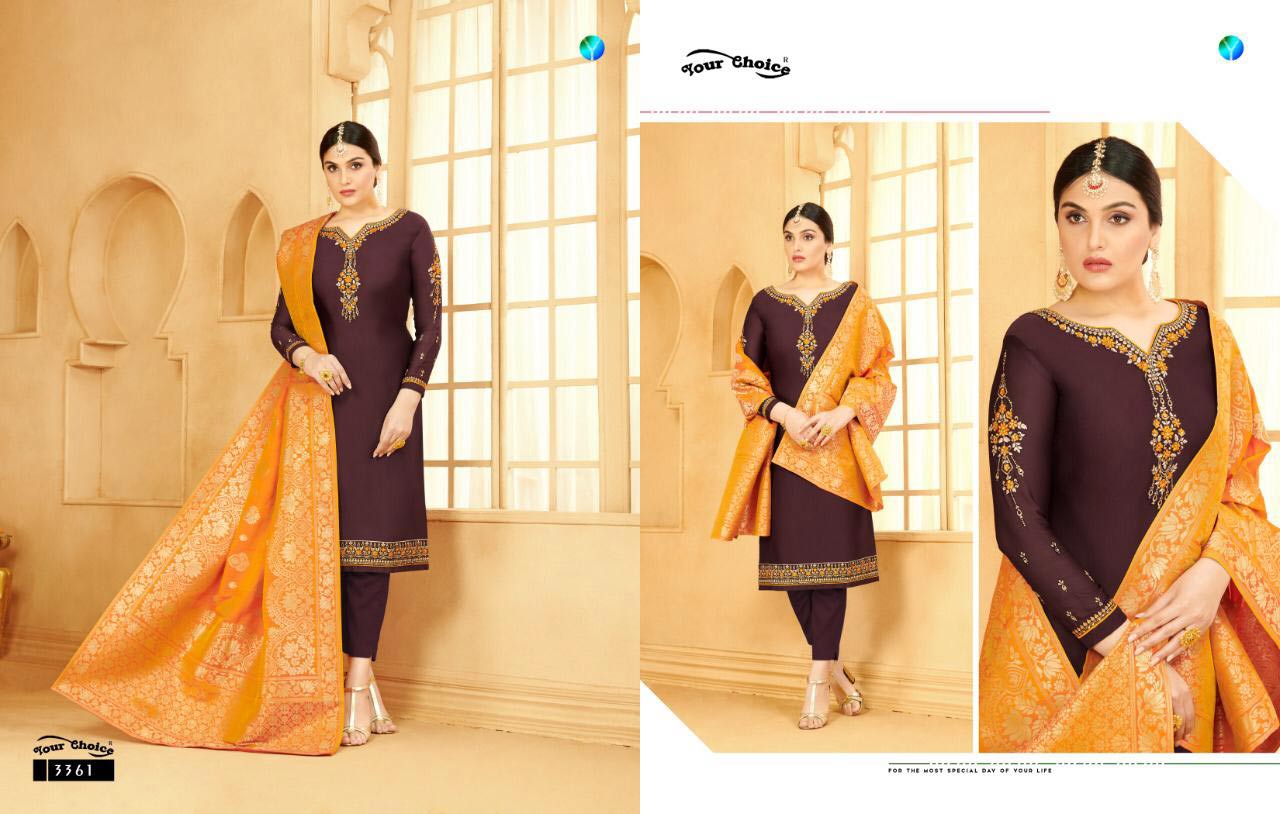 Your Choice Banarasi Vol-4 Occasional Suits Your Choice Banarasi Vol-4 Occasional Suits